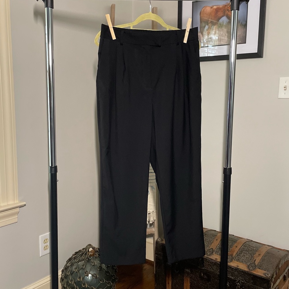 H&M black trousers